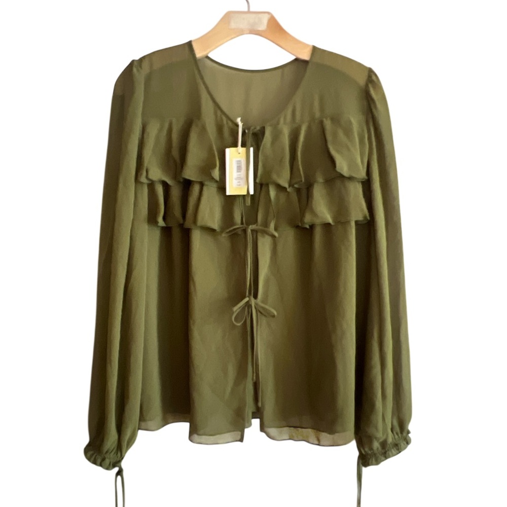 Wilfred Ruffle Blouse